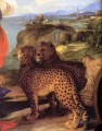 Bacchus and Ariadnedetail Tiziano Titian panther